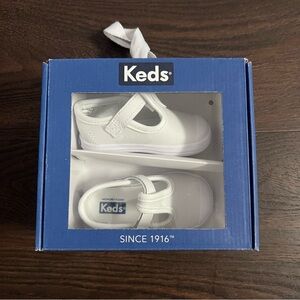 Keds White Baby Walker Shoes